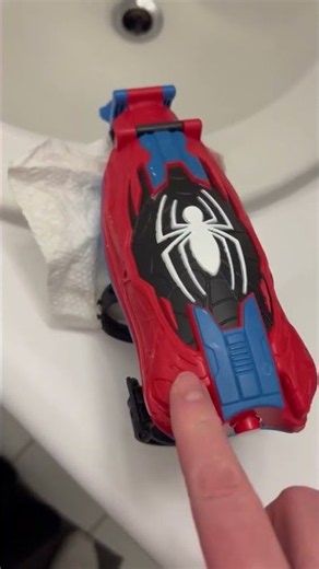 Marvel Spider-Man Super Web Slinger 🕷️ 2-in-1 Web & Water Toy for Kids