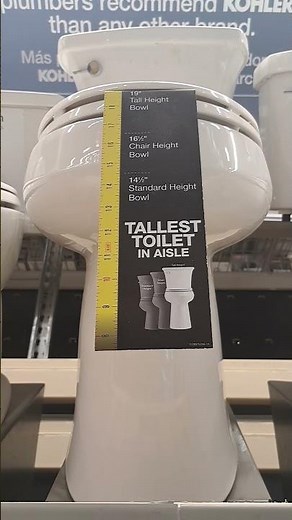"Extra Tall Comfort: Kohler Toilet Review for Accessibility & Style"