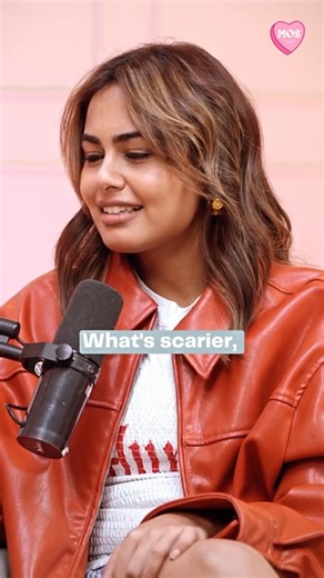 who’s scarier — ghosts or humans with commitment issues? (Moment of silence podcast, naina bhan, sakshi shivdasani, Halloween, rapid fire, scares, Halloween party, women podcast, Indian podcast) | Moment of Silence