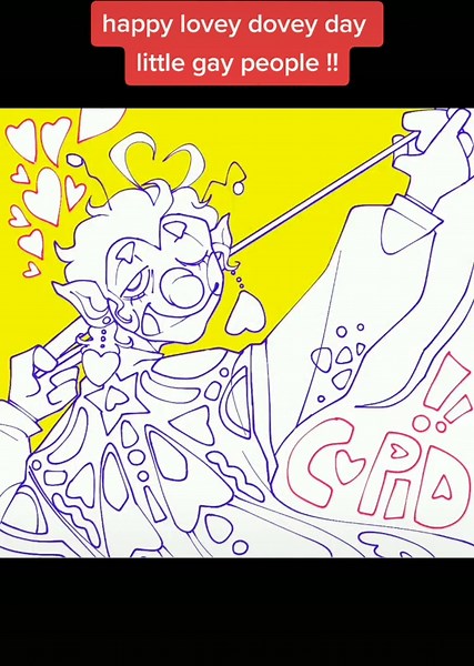 yes I still make dhmis content I'm jsut terrified to post it here LMAOO #dhmis #dhmisfanart #shrignold #shrignoldthebutterfly #donthugmeimscared