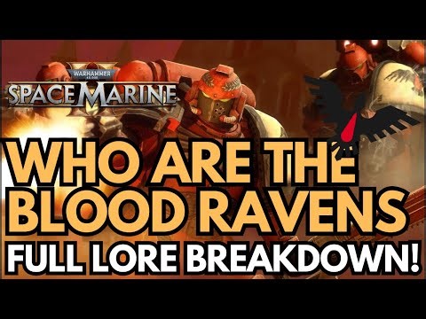 Warhammer 40K’s Most Mysterious Space Marine Chapter | Blood Ravens Lore Breakdown!