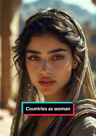 What if countries were represented as women? 🌍👑 This visual is AI-generated and inspired by culture, beauty and identity. Which country should I create next? #aiart #digitalart #conceptart #visualstorytelling #continentsaswomen
