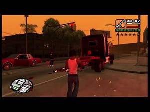 Grand Theft Auto: San Andreas passando raiva