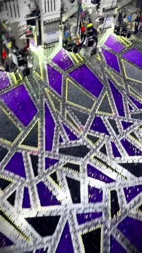 Multi Needle Embroidery Machine Running at Full Speed #multiheadembroidery