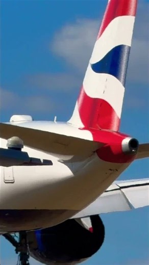 British Air Ways Airbus A350–1041 coming from Accra to landing Heathrow airport London ￼