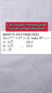 exponential equation #videoshort