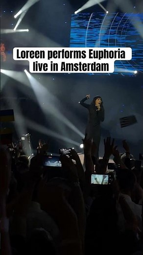 Loreen performs Euphoria live in Amsterdam #eurovision #loreen #sweden #euphoria #esc2024 #esc