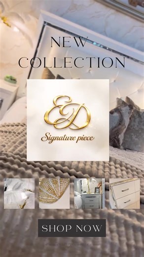 Check out New Bedroom sets in Exclusive Designs ❤️ We have created a capsule of beds with matching furniture we have named it The Signatore range and each design is stunning has the same luxury finish but different styles and features #elevatingnihomes #fyp #NorthernIrelandFurniture #nifurniture #designtok @CastleCourt