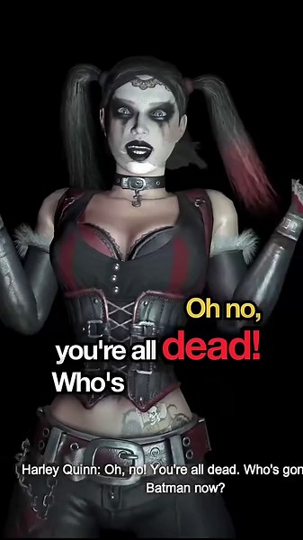 Did you know these lines of dialogue in Batman Arkham City? #videogames #batmanarkhamcity #batman