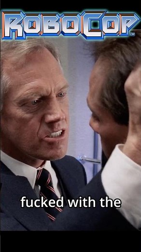 Dick Jones Threatens Bob Morton | ROBOCOP | 1987 | OCP | #shorts #robocop #film #movie