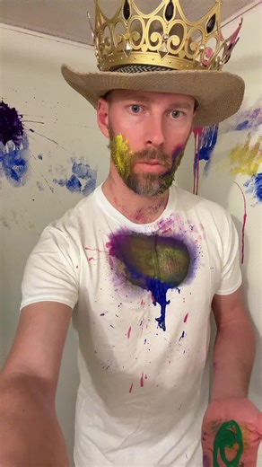 Paintdancing #briannaked #paint #color #beatboxing #dance | dance