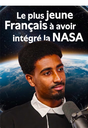C’est le plus jeune Français à avoir intégré la NASA, et il est dans le 3e numéro de notre podcast PRÉCURSEURS ! À voir sur YouTube et sur toutes les plateformes. #space #NASA
