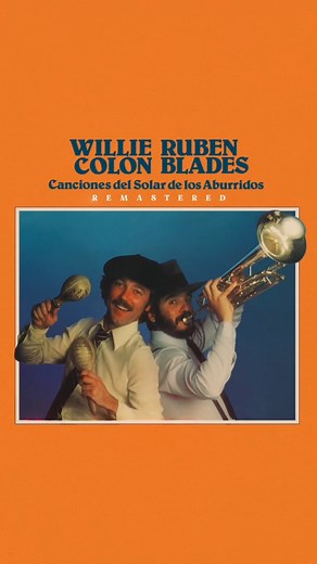OUT NOW! 💥 The legendary 1981 collab from Willie Colón & Rubén Blades is back on vinyl. A GRAMMY®-nominated classic, it blends salsa with Cuban charanga, Brazilian samba, Venezuelan joropo & more—featuring socially charged anthems like “Te Están Buscando,” “Ligia Elena” & “Tiburón.” 🎺 Available now on 180-gram heavyweight vinyl. Limited “Azul Ahumado” (Blue Smoke) edition—only 300 copies—exclusively at Fania.com. Don’t wait! 🎶 Grab yours here ⤵️ 🔗https://ffm.to/willie-ruben-canciones-del-sol