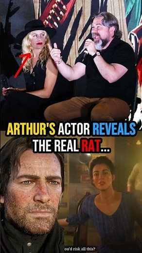 Arthur's Actor Reveals The REAL Rat in RDR2!🐀