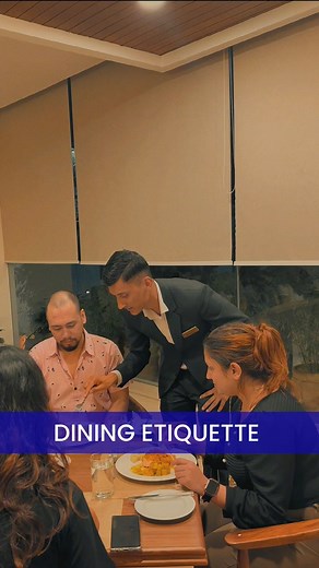 Dining Etiquette Training at CLE Secondary School. | Academy of Culinary Arts and Hospitality Management