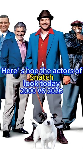 Snatch Cast:Then and Now #movie #thenandnow #usa #fyp #hollywood