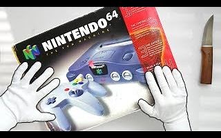 【1080P60】任天堂N64主机开箱！附N64经典游戏视频