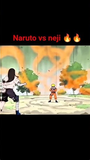 naruto vs neji fight Naruto vs naji #narutovsneji #animeshorts