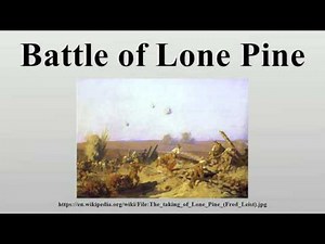Battle of Lone Pine