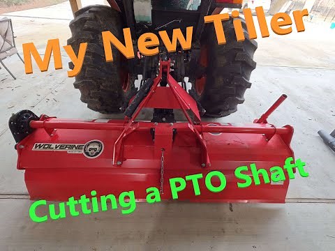 How to Measure and Cut a PTO Shaft for a Tiller