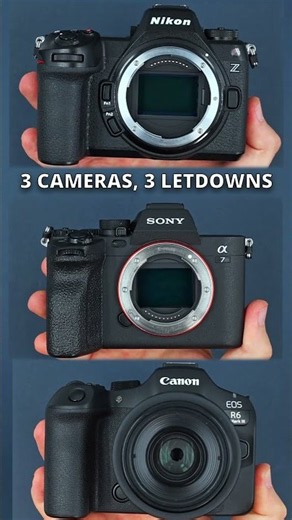 3 Hyped Cameras, 3 Flaws - Canon R6 III, Nikon Z6III, Sony A7 IV