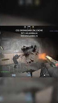 CS2: Biohazard Zombie Mod | zm_cache | lasermines | custom weapons | smoker #cs2 #csgo #biohazard