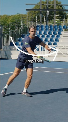 How to hit a great drop shot? Follow my tips 👀 #tennis #dropshot