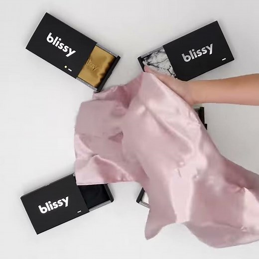 Blissy Silk Pillowcase Unboxing - 100% Pure Mulberry 22-Momme Silk