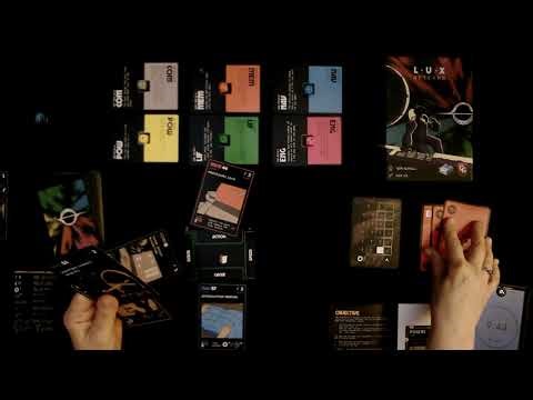 LUX AETERNA - Playthrough. A Solo only game, 15 mins!