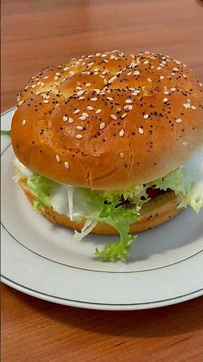 Recette Rapide, hamburger maison #recettefacile