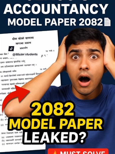 Class 8 Accountancy 2082 Model Paper for 2025 Exam