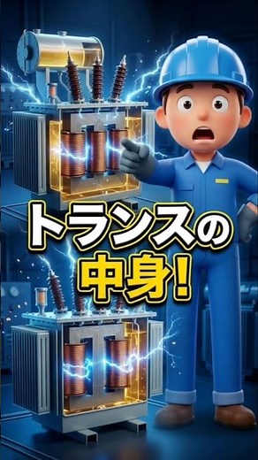 99%が知らない！トランスの中身とは？⚡😱
