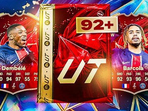 【FC25开包】法甲赛季蓝92 保底商城包-ItsHaber（1080p）