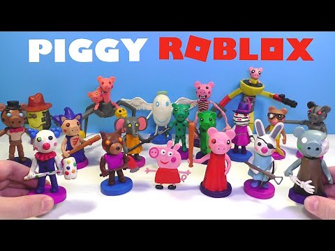 Roblox Piggy Characters with Clay - My collection