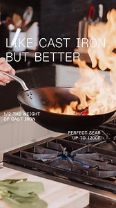 Say goodbye to “Clean Cookware" that doesn't last. Our Carbon Steel...