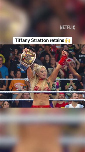 Tiffany Stratton Wins on WWE SmackDown