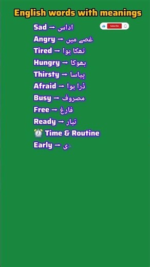 Daily use vocabulary words. || learn new vocabulary #english #wordmeaning #short.