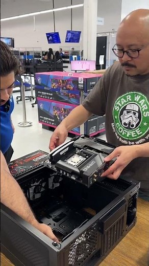 Canada Computers PC Building Event! #shorts