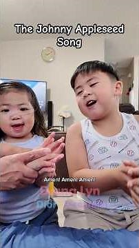 The Johnny Appleseed Song by Dior and Deeanna❤️ #fypyoutube #youtubeshorts #fyp #shorts