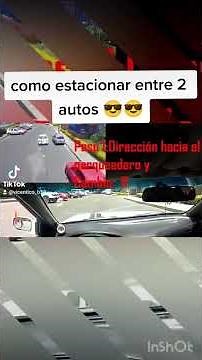 How to parallel park or park in a 3-lane line? #parking #driving #drivingschool #home