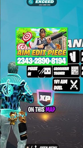 The BEST Controller Aim Map in Fortnite 2026