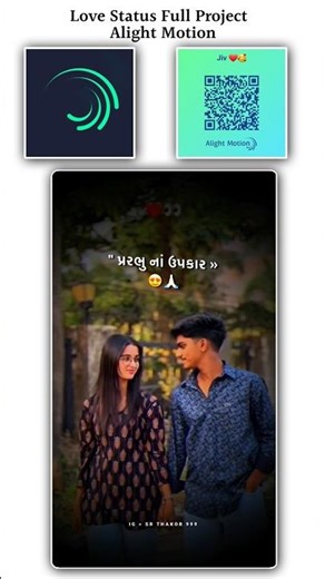 Alight Motion Status Editing 🌷 Full Project ⬇️🥰