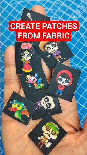 SEWING | Create patches from fabric. #sewingtips #sewingtutorial #beginnerssewing