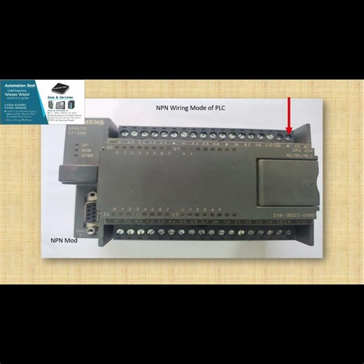 Siemens S7-200 Input Output Wiring #viralshort #shortvideo