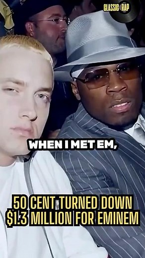 50 Cent Said NO to $1.3M and YES For Eminem 🤯