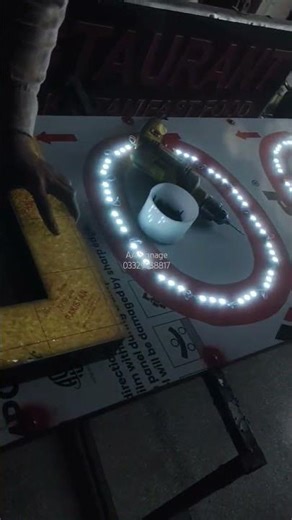 How to make 3d glow sign board||3D acrylic letters unboxing||3D ACP signboard making||AA Signage
