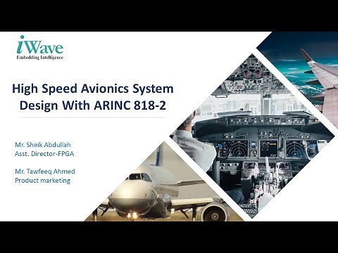 Webinar : High-Speed Avionics system design with ARINC 818-2