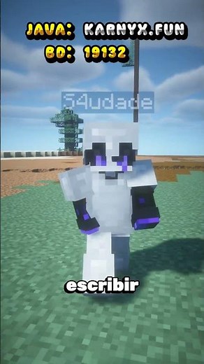 👉NUEVO SERVIDOR SURVIVAL DE MINECRAFT JAVA Y BEDROCK NO PREMIUN 😱 #minecraft #minecraftbedrock