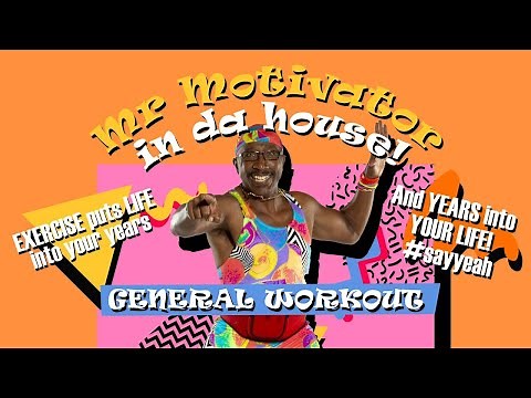 Mr Motivator's Daily Dozen Workout | Monday Apr 5, 2021