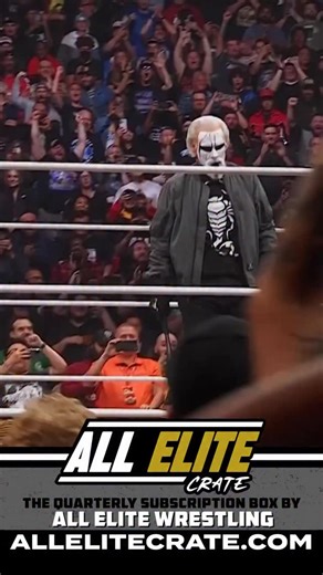 🦂 It’s Stiiiiiiing!!! Sign up for the All Elite Crate to get the legendary Icon’s mystery item. AllEliteCrate.com | Pro Wrestling Tees